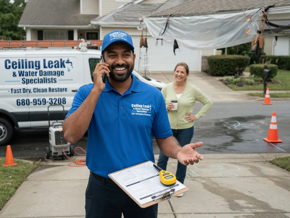 Ceiling Leak Cleanup Northfork, WV FAQs
